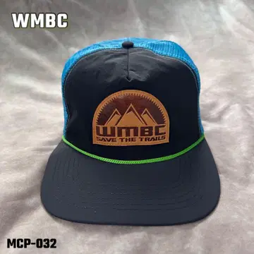 Wmbc Save The Trails 로고 메쉬 트래커 블루