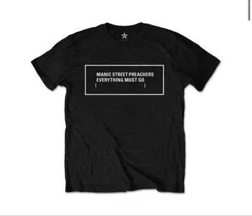 Manic Street Preachers 밴딩 티셔츠