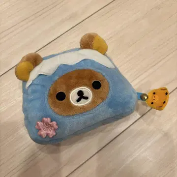리락쿠마 후지산 봉제 인형 파우치
