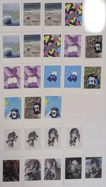 Ado 폴라로이드풍 트레이딩 카드 폴라로이드
