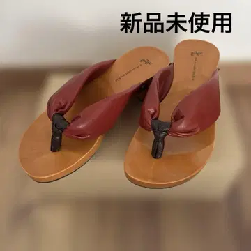 미사용 새상품 mizutori 게타 샌들 M 사이즈