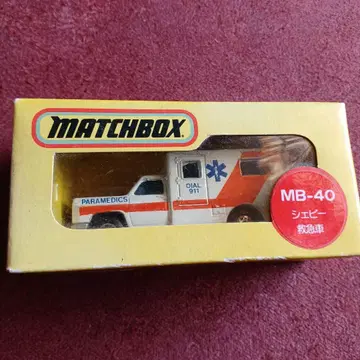 MATCHBOX 쉐비 MB-40 구급차