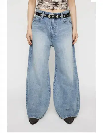 LAGUA GEM HOPE LOOSEY BAGGY 데님