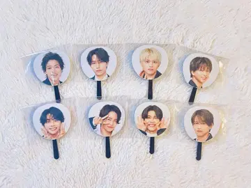 timelesz 미니 부채 8인 세트