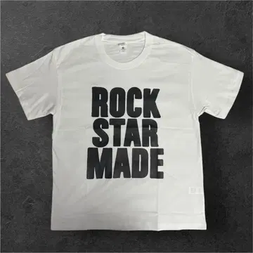 ROCK STAR MADE 반팔 티셔츠 opium 흰색 화이트