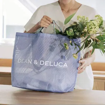 DEAN & DELUCA 메쉬 에코백 라일락