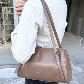 mystic loti 와이드 보스턴 백 BAG 브라운