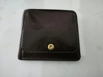 Brown Brown 브라운 가죽 코인 케이스