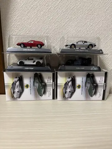 교쇼 1/64 로터스 4대 세트