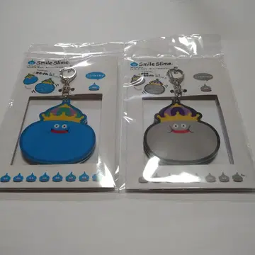 스마일 슬라임 쉐이커 키링 2개 세트