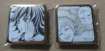 다이닝 귀멸의 칼날 캔뱃지 토미오카 기유