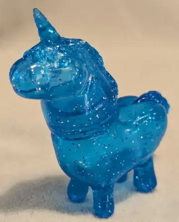 RAMPAGE TOYS 유니콘 클리어 블루 라메 성형/미페인팅