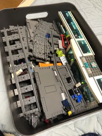 레고 철도 부품 세트