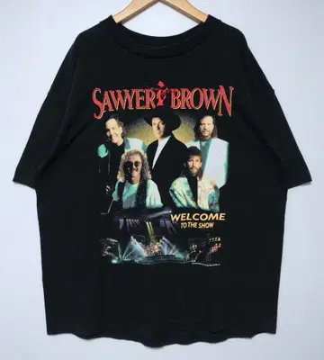 Sawyer Brown Welcome to the Show 티셔츠 XL