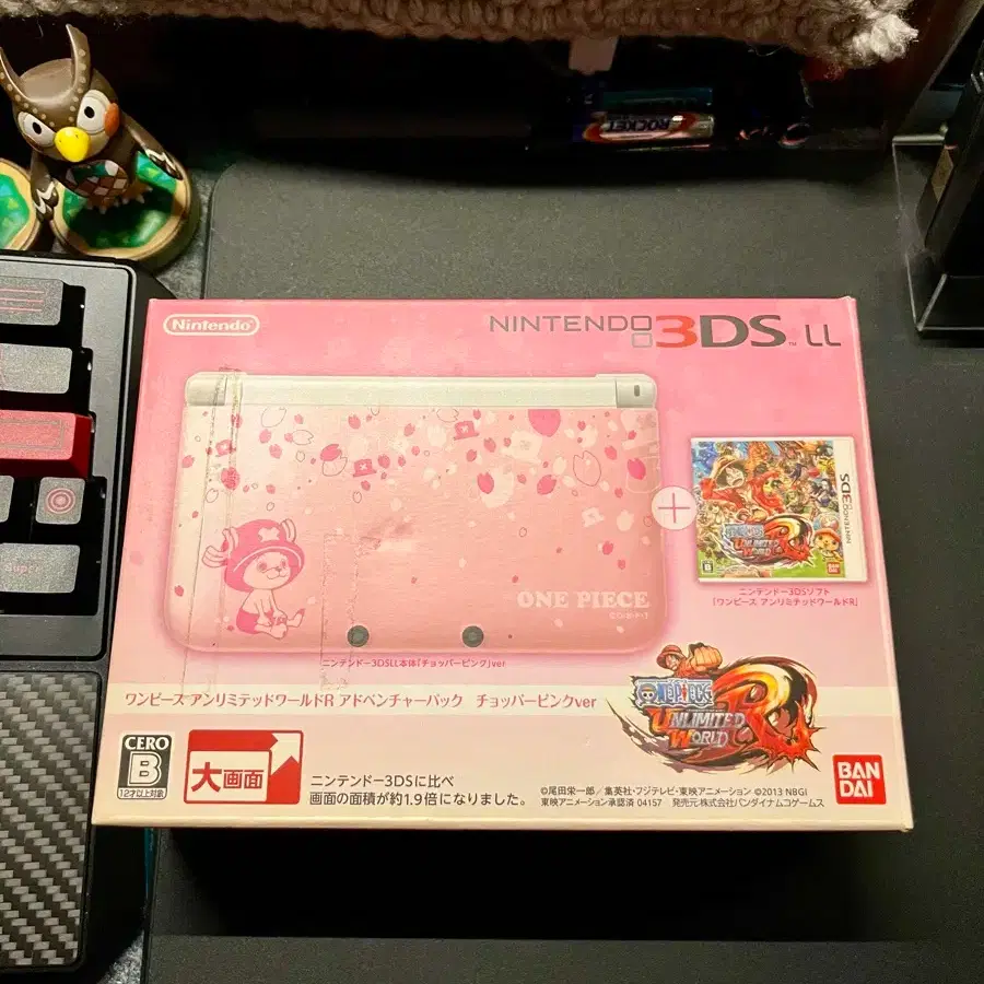 NINTENDO 닌텐도 Nintendo Authentic 3ds Pink Chopper Onepiece