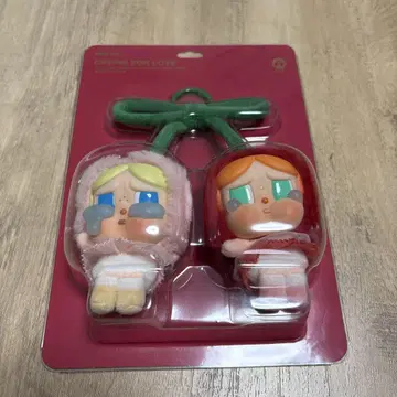 CRYBABY 봉제 인형 펜던트 크라이 베이비 체리