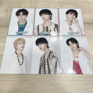 FANTASTICS 포토 카드 야기 유세이 나카지마 소우타 묶음 판매