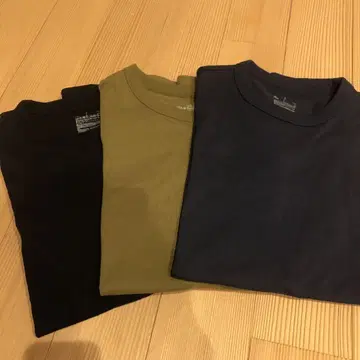 MUJI 신사 세탁 후 반팔 티셔츠 L 사이즈 묶음 판매
