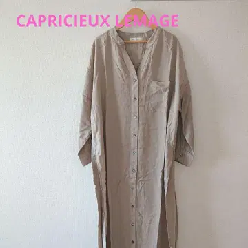 CAPRICIEUX LEMAGE 롱 셔츠 원피스 봄/여름 심플