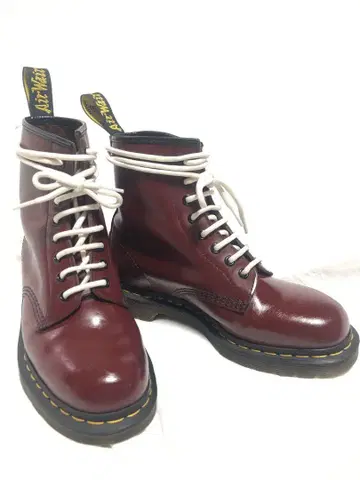 Dr.Martens 8홀 부츠 UK6(25cm) 체리 레드 새상품급