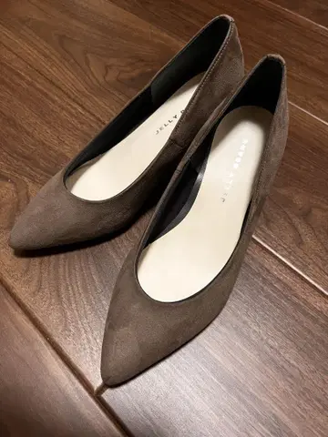새상품 JELLY BEANS 펌프스 23.0 그레이지 힐 6.0cm