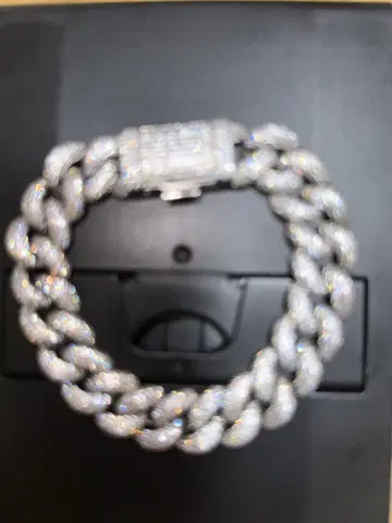 iced out chain 팔찌