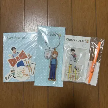 미개봉 나니와 단시 오니시 류세이 나니와의 니와 굿즈 4종 세트
