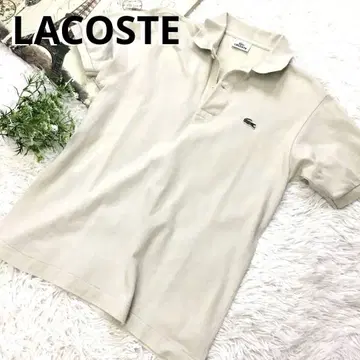 LACOSTE 라코스테 피케 셔츠 오리지널 L1212 반팔 면 3 무지