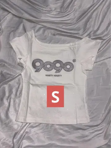 S 9090 girl OG 로고 오프 글리터 티셔츠