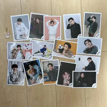 나가오 켄토 공식 사진 15장 키링 새상품 나니와단시