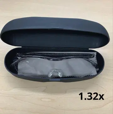 미사용 새상품 하즈키 루페 라지 1.32x 블랙 그레이
