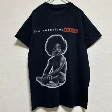 The Notorious B.i.g 노트리아스 빅 티셔츠 블랙 M