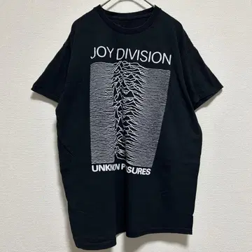 조이 디비전 [Joy Division] 로고 티셔츠 밴딩 M 블랙