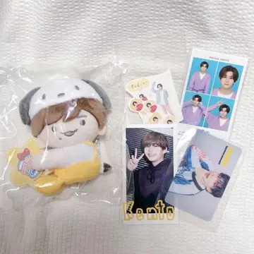나니와단시 나가오 켄토 산리오 마스코트 클립 Doki it 카드