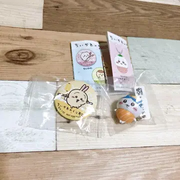 치이카와 (먼작귀) 쿠라스시 하치와레 피규어 토끼 캔뱃지 벳쿠라폰