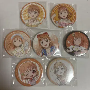 타카미 치카 캔뱃지 7개 세트 러브 라이브 Aqours