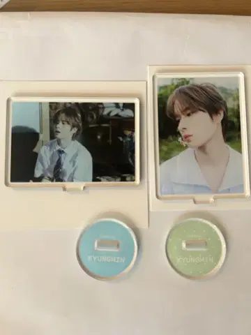 TWS 처음 뵙겠습니다 카페 KYUNGHIN 아크릴 스탠드 2장 세트