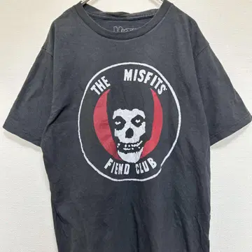 밴딩 티셔츠 미스핏츠 MISFITS 블랙 검정 락 티셔츠 M