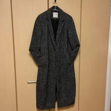 자라 헤링본 체스터 코트 M