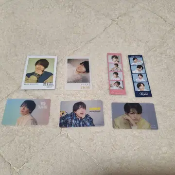 나니와 단시 니시하타 다이고 7장 카드 세트