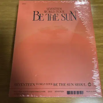 세븐틴 BE THE SUN 서울 DVD 2022