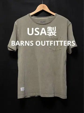 BARNS OUTFITTERS 포켓 티셔츠 USA제