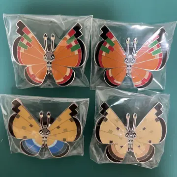 비비용 핀즈 컬렉션 포켓몬 센터 4종 세트