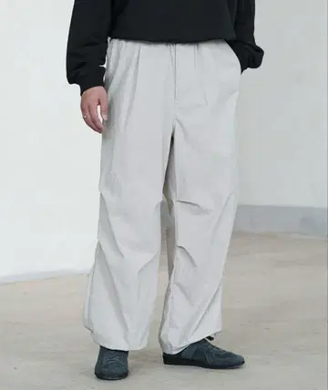 트랙 와이드 이지 루즈 팬츠