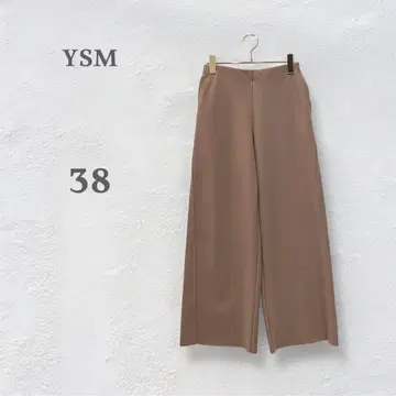 YSM 와이드 팬츠 이지 팬츠 허리밴딩 베이지 이탈리아제 예쁜