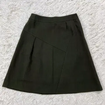 FOXEY 폭시 플레어 스커트 레이스 포켓 40 L 상당 카키