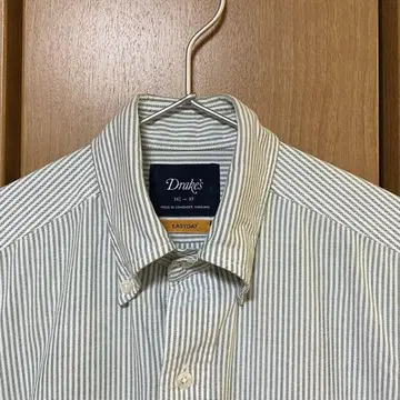 Drake's 옥스퍼드 BD 셔츠 / 사이즈 14 1/2-37