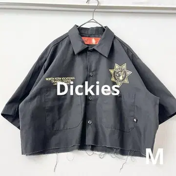디키즈 dickies 크롭 워크 셔츠 컷오프