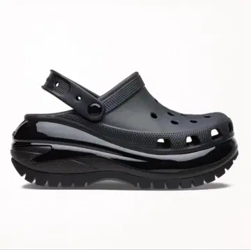 Crocs 메가 크러쉬 크로그 블랙