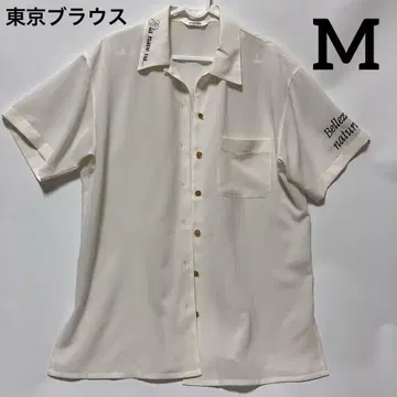 도쿄 블라우스 자수 블라우스